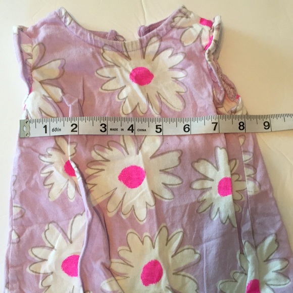 Circo Lavender flower dress Sz 9 mth - Picture 7 of 8